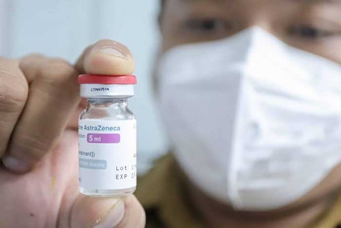 已有九万名泗水市民接种阿斯利康疫苗（AstraZeneca）