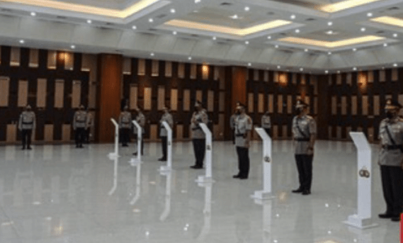 印尼警界大洗牌，504名警官被任免：包括退休将军至警察局长等