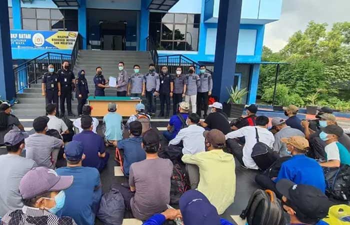 KKP 遣返 200 名越南非法捕鱼者