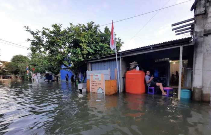 超过 5,000 名三马林达居民受洪水影响