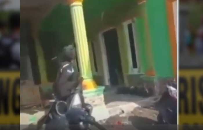 安拔拉旺警方在突袭贩毒的视频曝光！