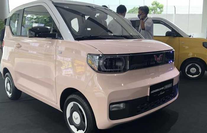 五菱引为印尼进 6000 万印尼盾的电动车