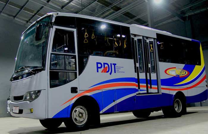 茂物 Trans Pakuan 巴士有乘客补贴，BPTJ：乘客只支付一半
