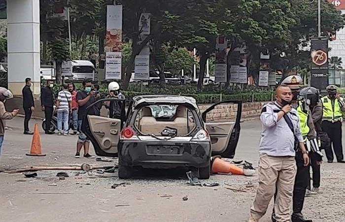 加拉横社会组织发生冲突，一车损二重伤，交通拥堵