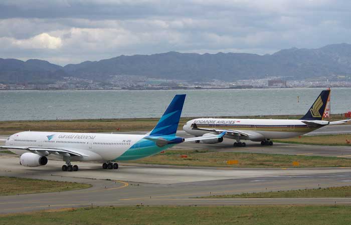 加强商业合作，印尼鹰航 (GIAA) 与新加坡航空公司签署谅解备忘录