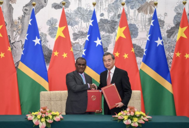 所罗门外长披露与中国正式签协议细节　澳大利亚紧急表态