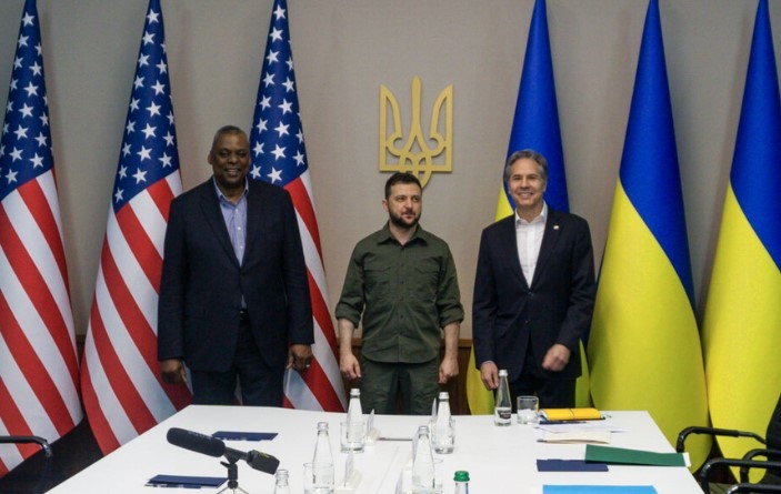 俄罗斯已向美国发出照会，要求停向乌克兰供应武器