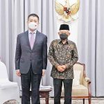 陆慷大使到任拜会印尼副总统马鲁夫
