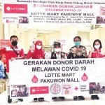 泗水和谐俱乐部与Lotte Mart Pakuwon  Mall 举行献血活动