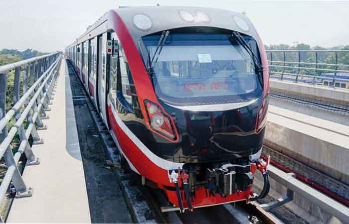 交通部全面解释 取消大雅加达轻轨于八月的试运行