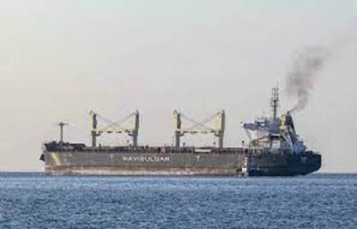 乌克兰运粮船陆续驶出黑海