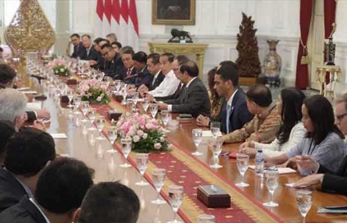 总统接见美国-东盟商务代表团 强调印尼致力于创造更好的投资环境