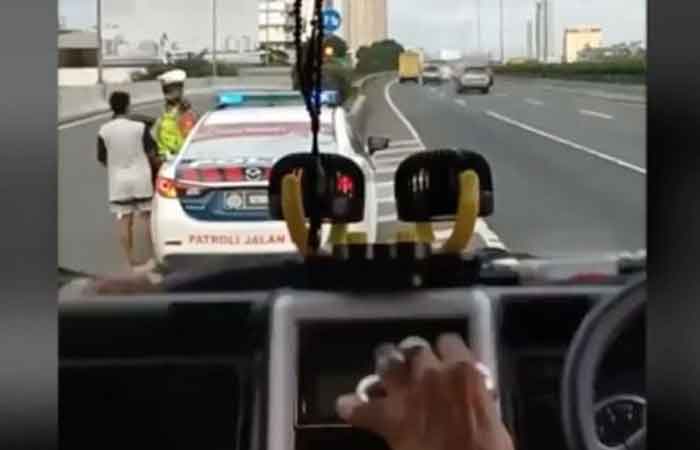 警方将鲁莽司机和使用假 RFH 车牌为嫌犯！
