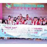 苏北潮州团结公会与棉兰红十字会合作开展捐血活动