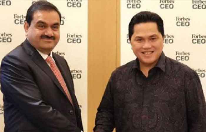 埃里克在狮城会见高塔姆 国企部长游说印度企业家投资印尼