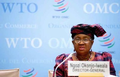 WTO 秘书长：全球经济朝衰退迈进