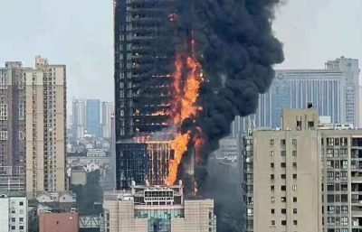 长沙中国电信大楼整栋起火 网友挖出招标公告「消防设备存隐患」