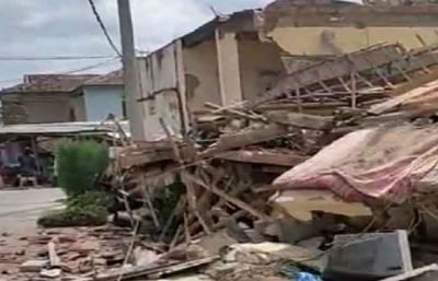 西爪省展玉发生里氏5.6级地震 全国救灾机构：造成62人死亡700人受伤