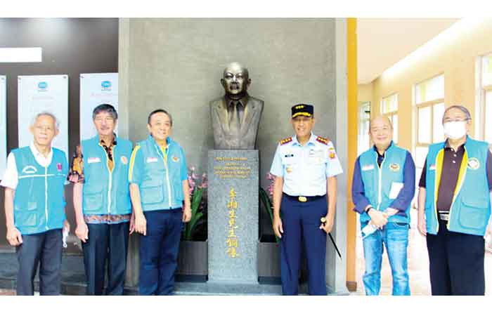 印尼指挥与参谋学院官员及讲师参观华族历史纪念馆