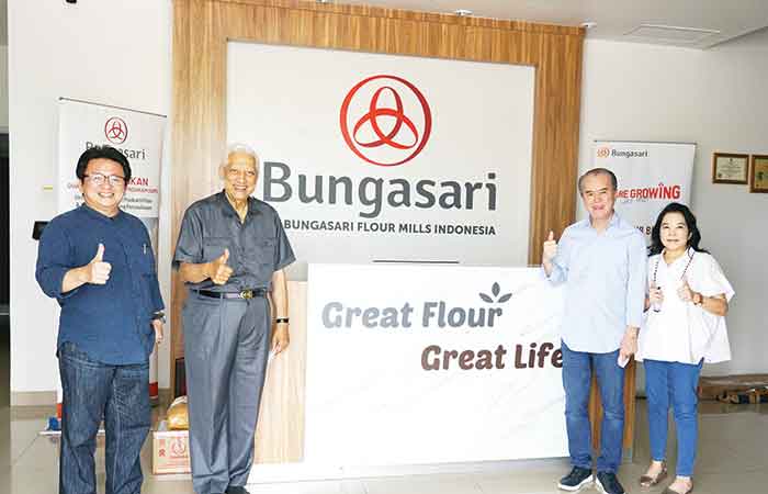 Bungasari面粉厂在棉兰第 4 工业区工厂太阳能隆重举行揭幕礼