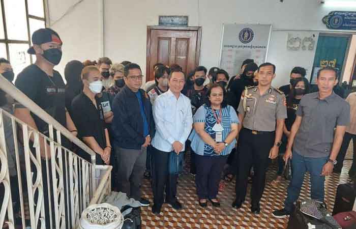 34名受诈骗印尼公民未能返国 国警总部称仍在柬埔寨警方接受审问