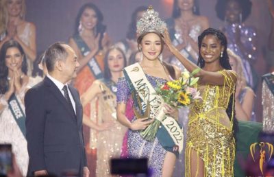 韩国美人加冕2022地球小姐