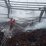 卡拉瓦芝网店商品被烧毁，区域灾害管理局：损失达数十亿盾