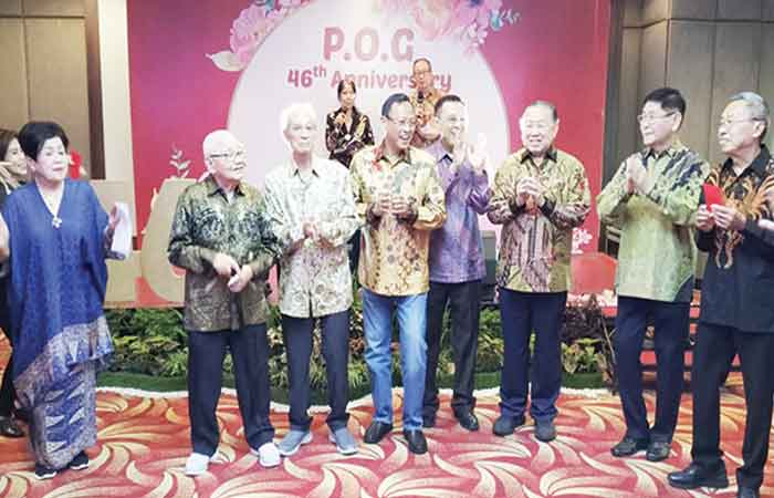 棉兰POG团举行欢庆成立46周年纪念宴会