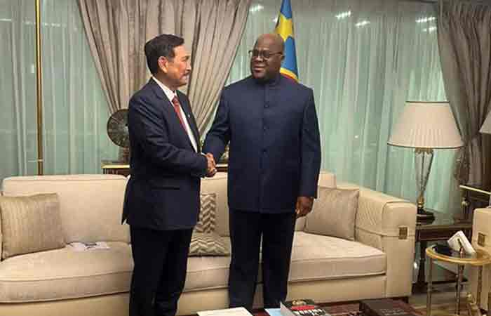 卢虎与刚果总统探讨印刚合作 涉及环保、经济、能源、军事和矿务