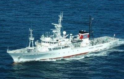 日本赠送我国第二艘海洋渔业监管船