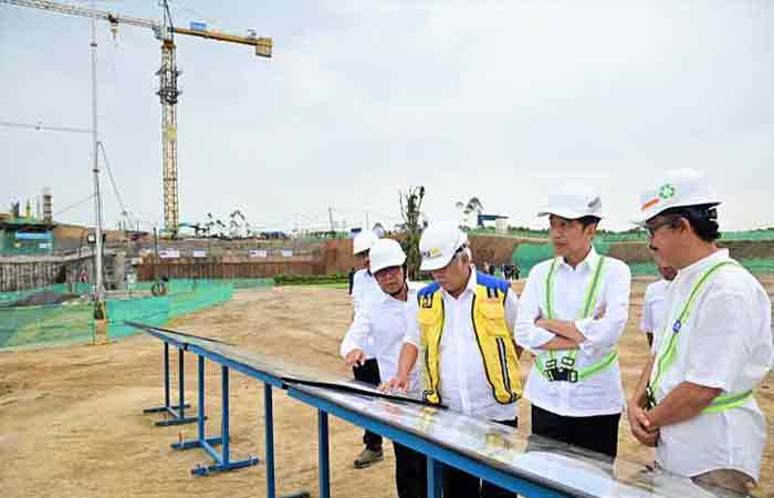 佐科维视察新国都总统府建设 已完成38% 所有项目工程符合预定规划