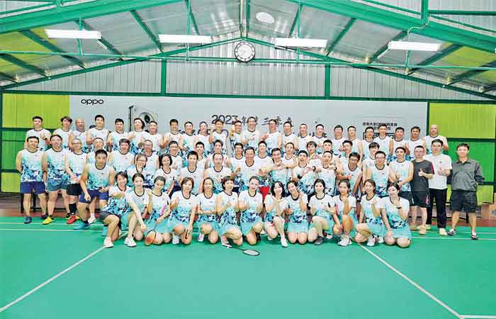 印尼OPPO羽毛球俱乐部三季度团体争霸赛举行