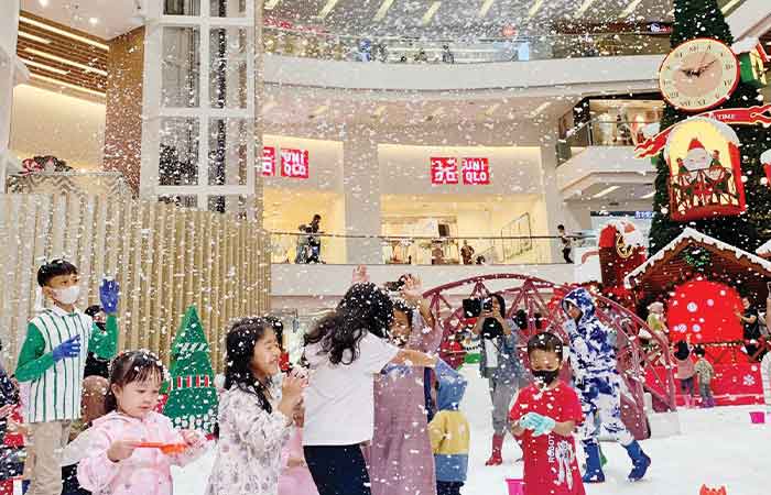 降雪和雪地游乐区将为 Mal Ciputra Jakarta 的圣诞节和新年假期增