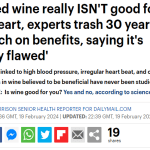 红酒对健康有“巨大风险”？