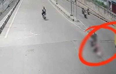 勿加西女子捍卫被盗摩托车被拖数十米，影片曝光！