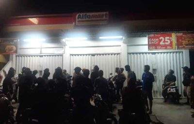 勿加西居民集体逮捕伤害便利店员工的抢劫犯
