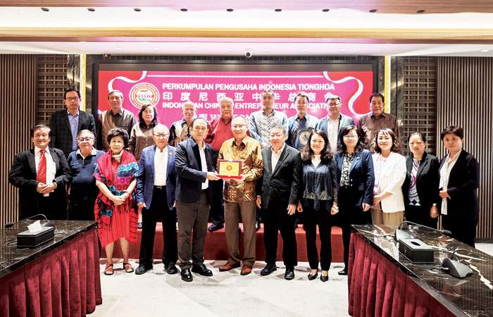 印尼中总商会接待贵州省商务厅黄献喜率经贸代表团一行