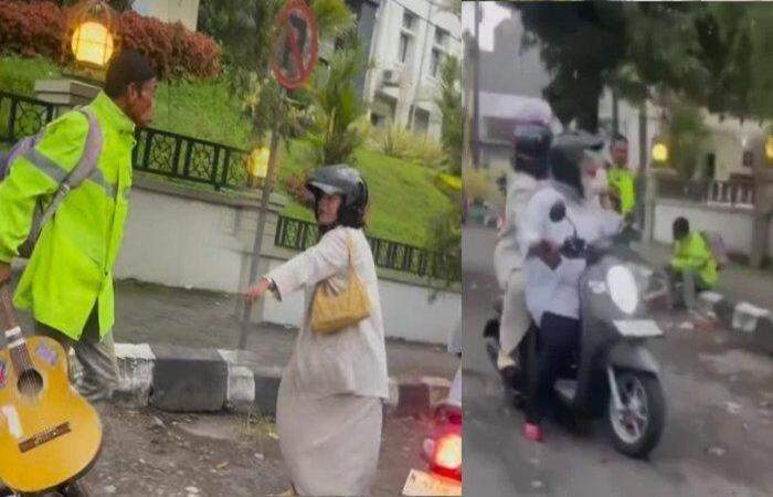 玛琅街头男子涉嫌攻击女摩托车手 遭警方逮捕